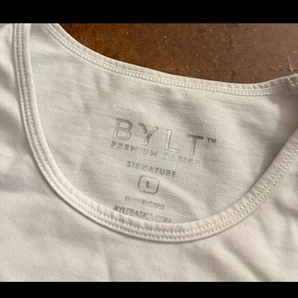 BYLT Mens Large Signature Short Sleeve Shirt - Picture 2 of 5